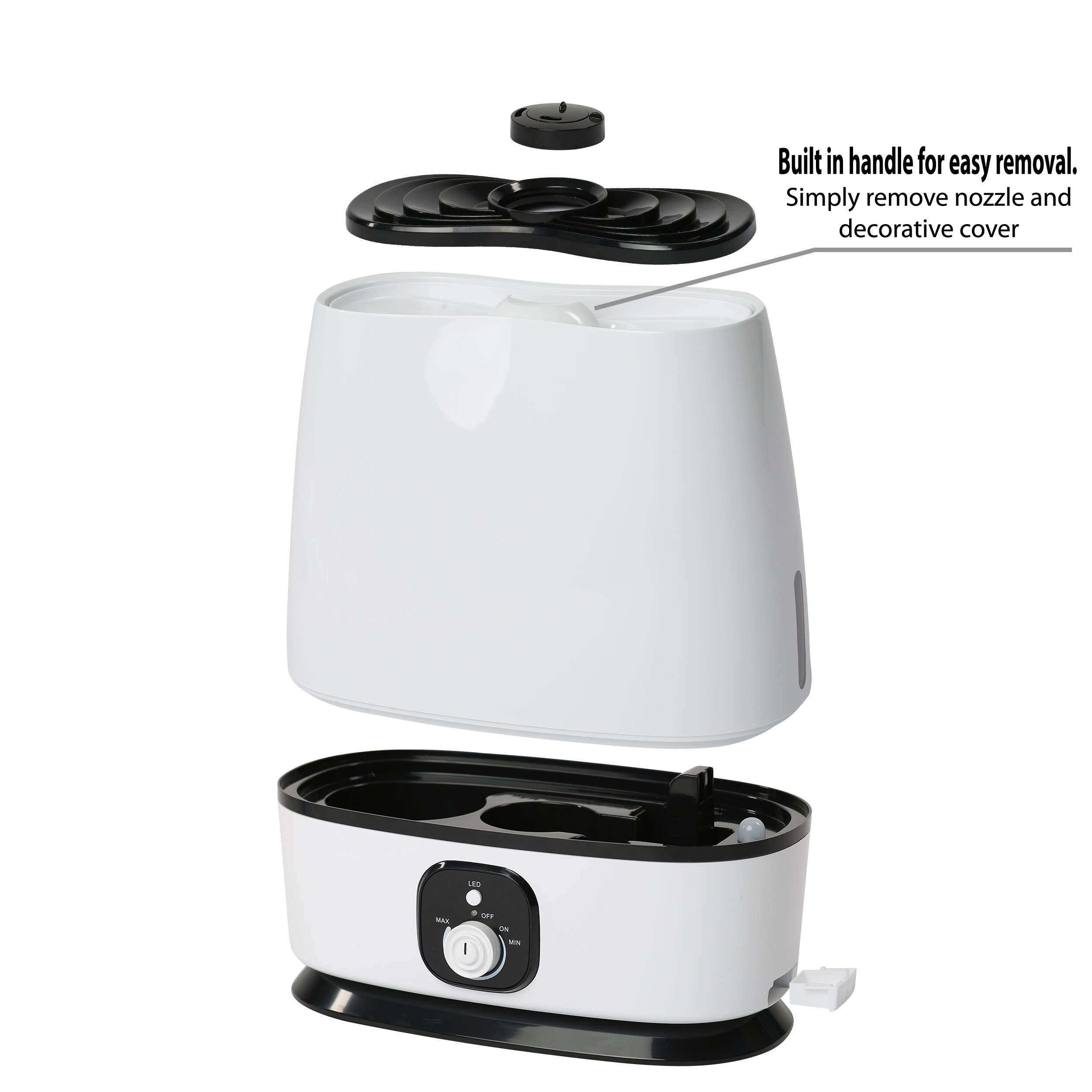 Everlasting Comfort Ultrasonic Cool Mist Humidifier (6L) Essential