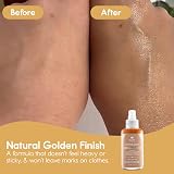 Nature Spell Go for Gold Dry Shimmer Oil 100ml Argan Coconut Vegan view 4