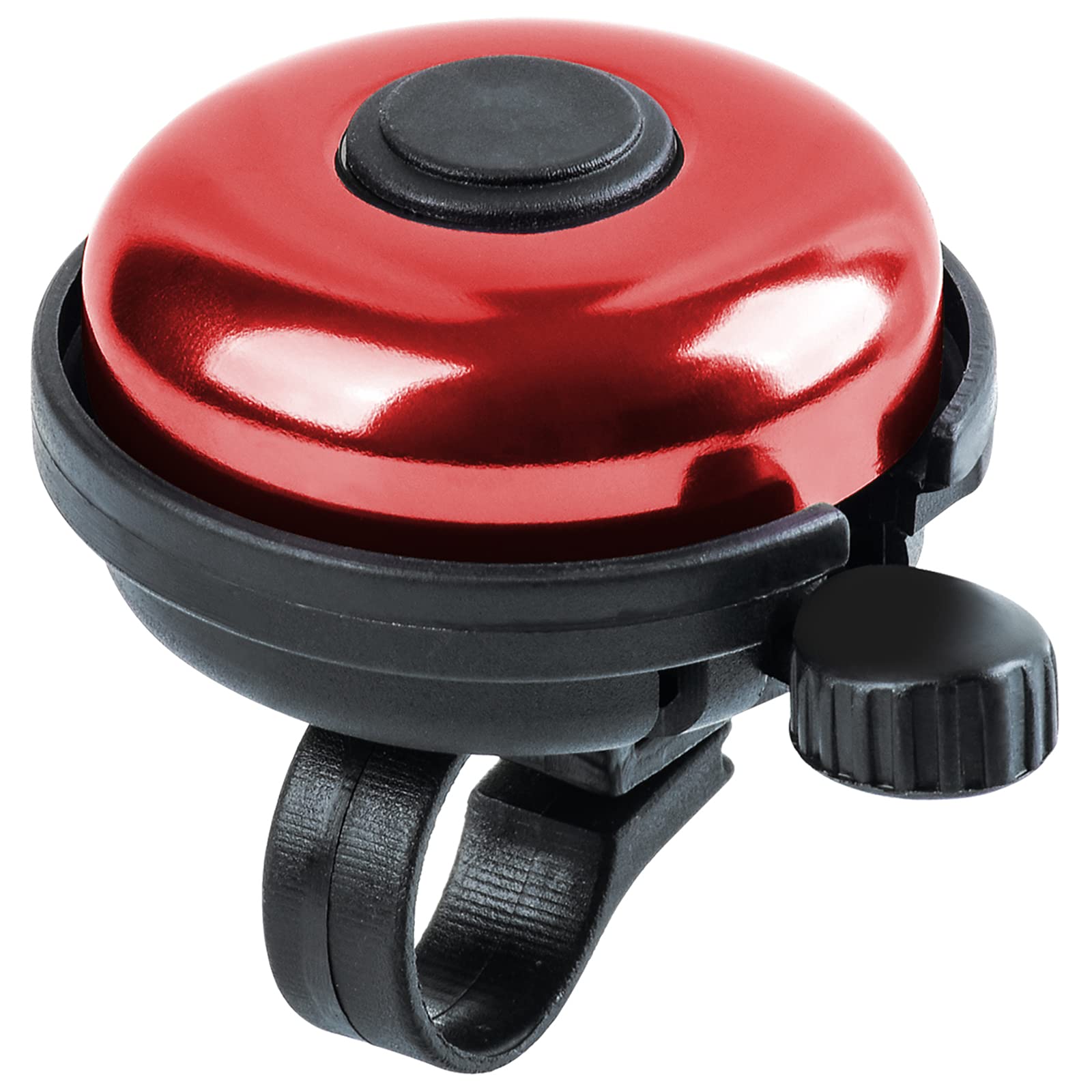 Photo 1 of Xthuge Classic Bike Bell, Aluminum Bicycle Bell, Loud Crisp Clear Sound Bicycle Bike Bell for Adults Kids(Red-Right Hand Use)