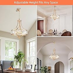 Majhoiw Crystal Chandeliers for Dining Room Modern