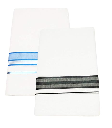 Men's Cotton Dhoti (White_Free Size)_139