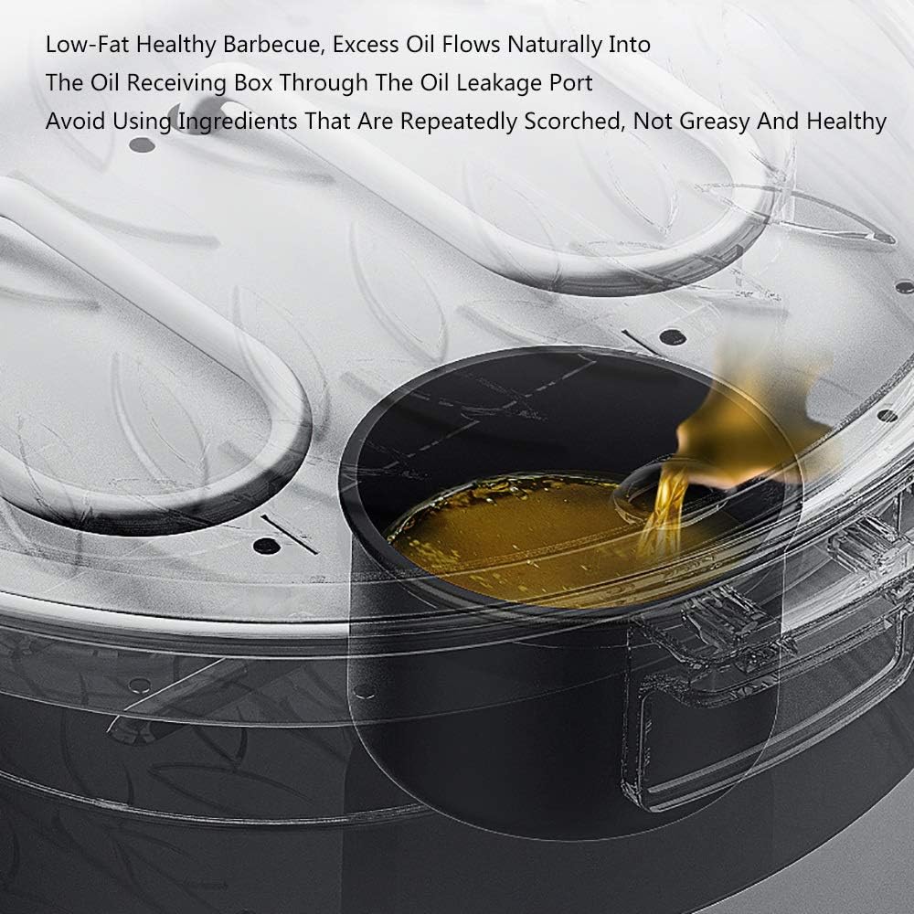 review Nologo DUX-ZW Barbecue Electric Oven,High Temperature Resistance,2200W High Power Fast Roasting,Not Easy to Wear,Humanized Design,Suitable for Home Kitchen and Outdoor Barbecue,Automatic Adjustment