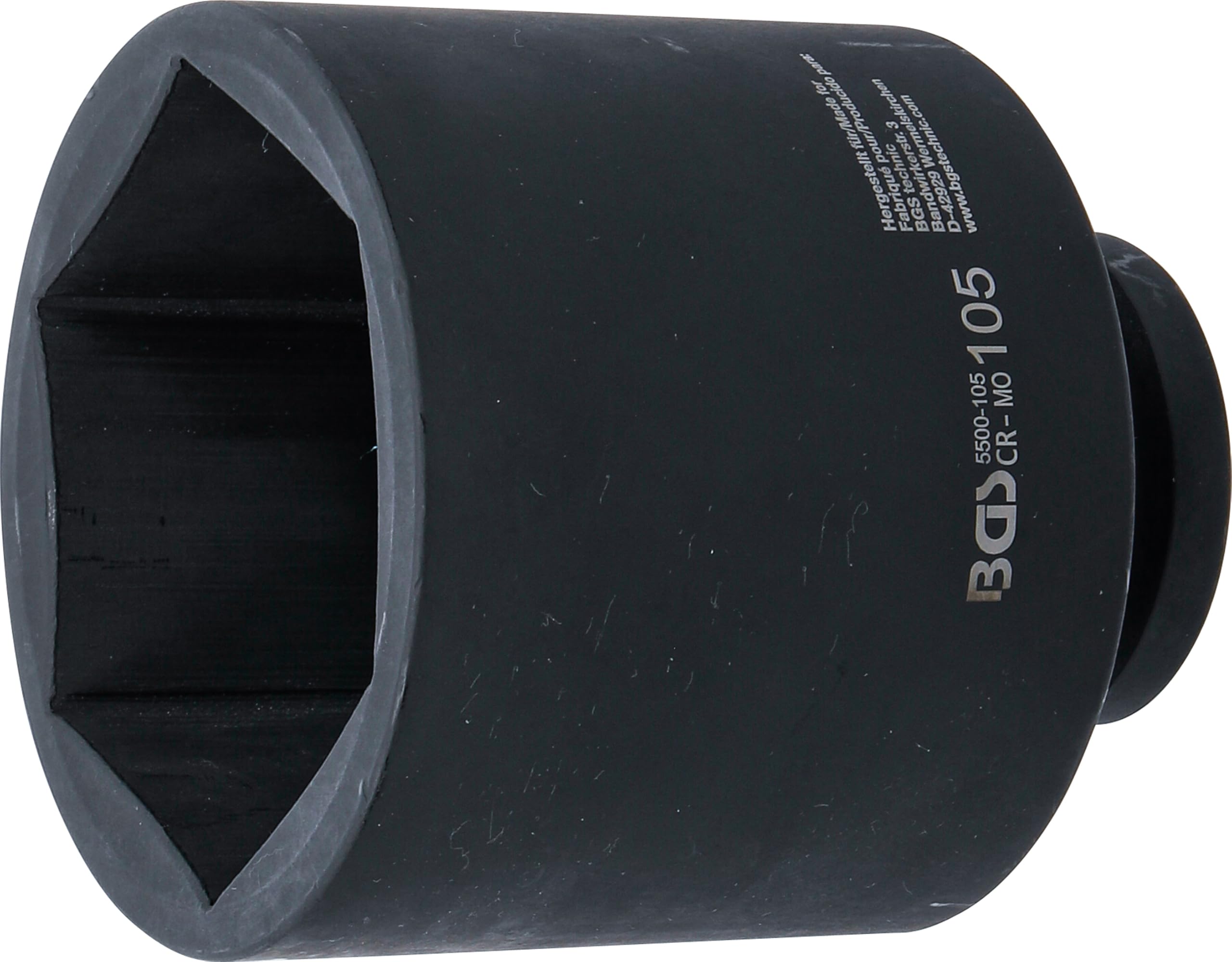 BGS 5500-105 | Impact Socket Hexagon, deep | 25 mm (1") Drive | 105 mm