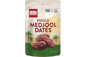 Natural Delights Fresh Medjool Dates, Whole, 8 oz (227 g)