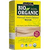 Indus Valley Bio Organic Natural Henna Hair Color For Women Blonde 100gm| 100% Gray Hair Coverage And Long Lasting Hair Dye | Vegan and Cruelty-Free I Herbal Hair Color for All Hair Types