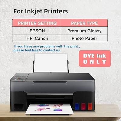 glossy sticker printer