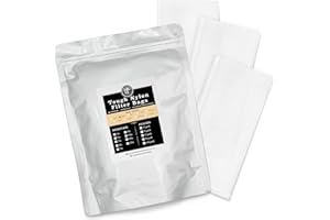 GUTENBERG'S DANK PRESSING CO. Gutenberg's 3x6 inch tough nylon micron bags 25-50 Packs | tea filter bags | All Micron Sizes (25-Pack, 120 micron (u))