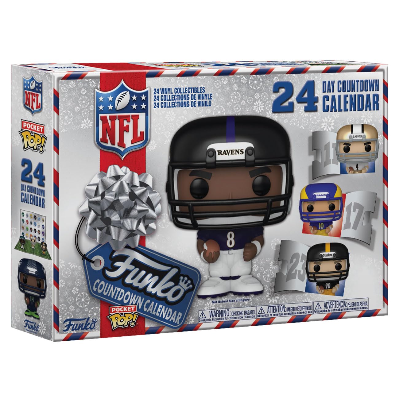 Photo 1 of *INCOMPLETE** Funko 2024 NFL 24 Day Advent Calendar