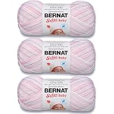 Bulk Buy: Bernat Softee Baby Yarn Ombres (3-Pack) Pink Flannel 166031-31412