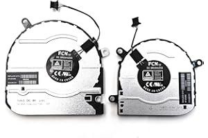 KGIGIBE Replacement CPU + GPU Cooling Fan for HP Envy x360 15-EU 15-EU1010NR 15M-EU 15M-EU0033DX 15-ES 15-ES0008CA 15-ES1023D