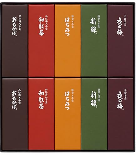 Amazon.com : (Set of 3) Warakuno Sato Mini Yokan 4 pieces, 3 types