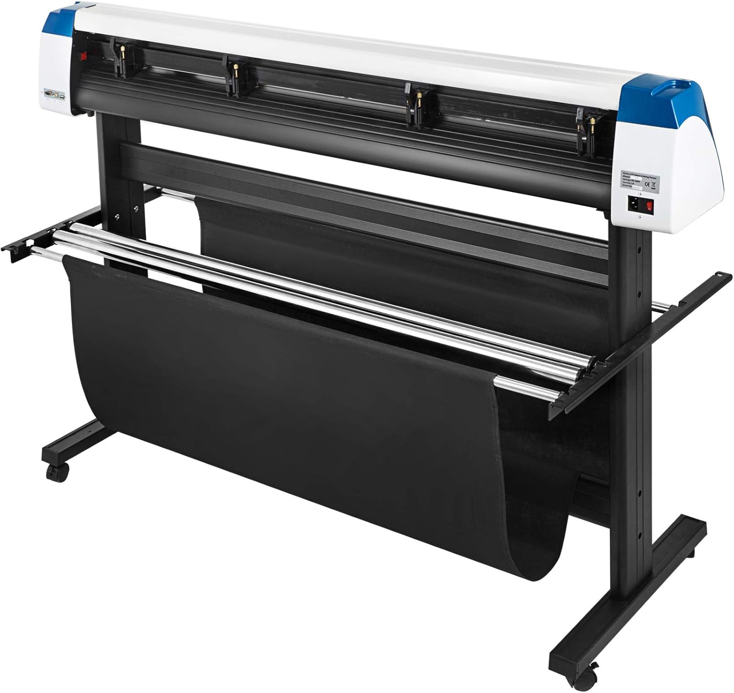 VEVOR Vinyl Cutter 53 Inch Vinyl Cutter Machine Semi-Automatic DIY Vinyl Printer Cutter Machine Manual Positioning Sign Cutting with Floor Stand Signmaster Software: Electronics