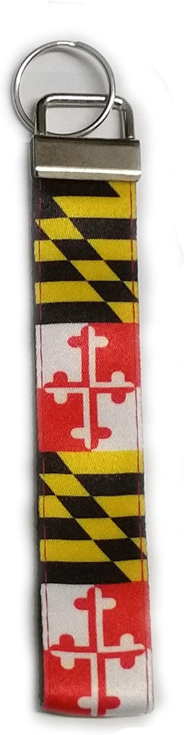 Key Chain/Mini Lanyard - Maryland Flag Pattern