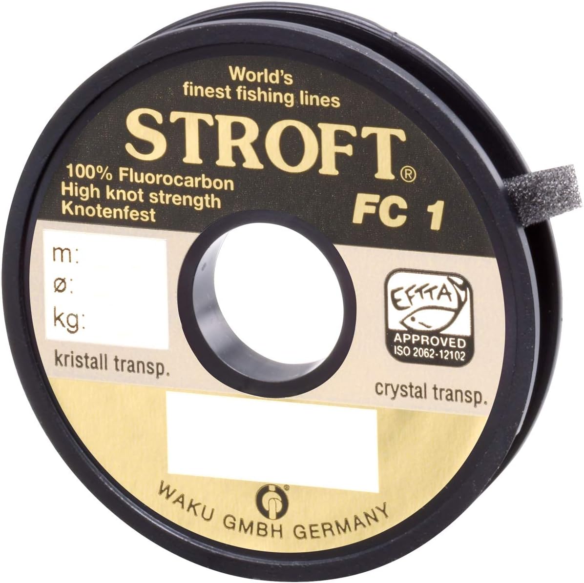 WAKU Schnur STROFT FC1 Fluorocarbon 25 m