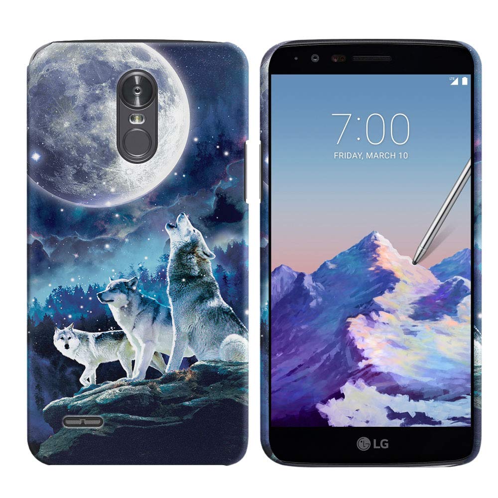 Best wolf phone case for lg stylo 3