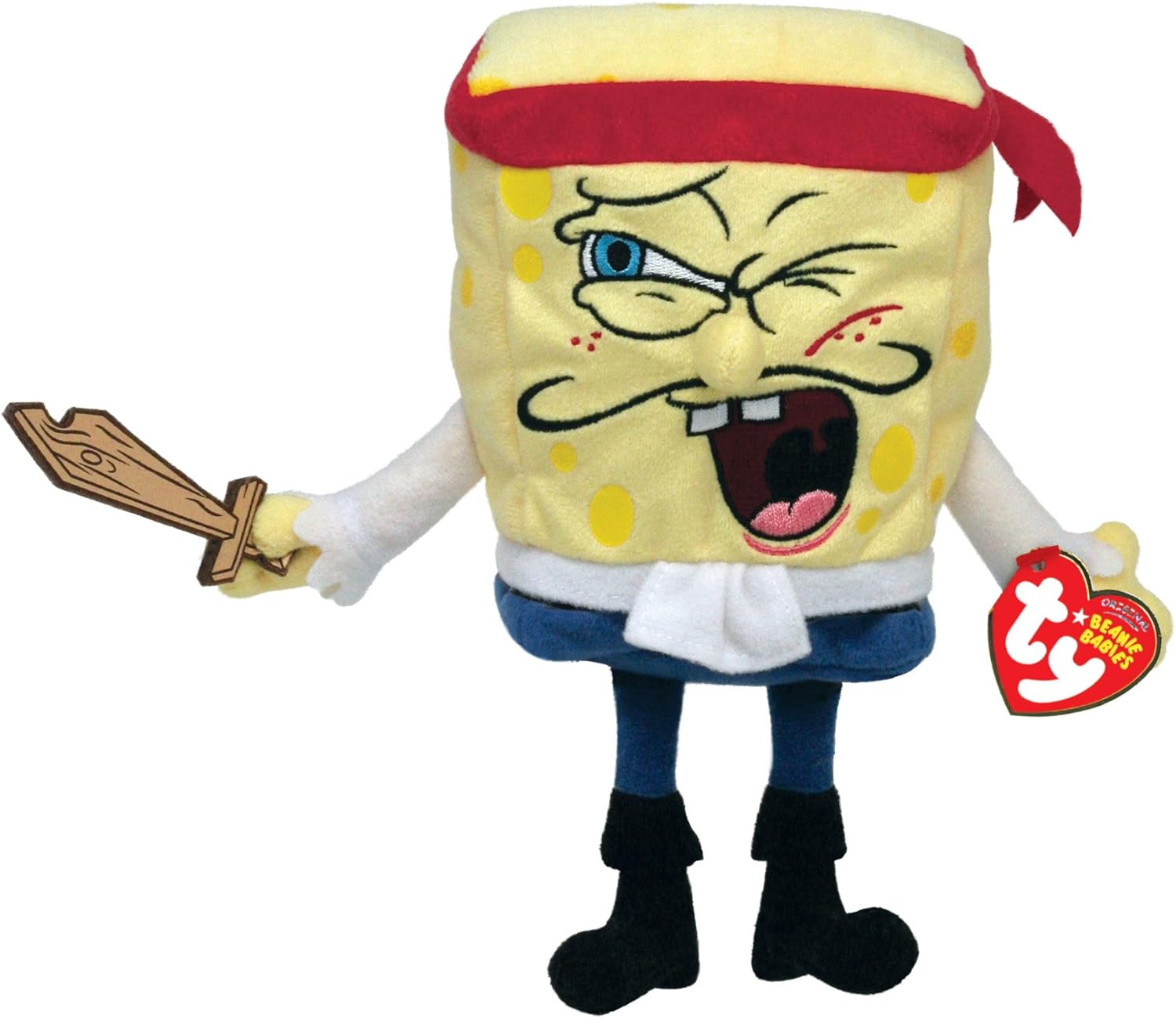 spongebob ty beanie babies