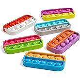 hand2mind Ten Frame Sensory Bubble Poppers, Pop Fidget Toys for Kids, Math Manipulatives Kindergarten, Counting Toys, Fine Mo