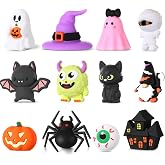 Watersay 12 Pcs Halloween 3D Silicone Focal Beads for Pens | Pens Beads Bulk for Charms, Beadable Keychain, DIY Crafts Gift, Necklace, Bracelet, Phone Chain, Jewelry Making