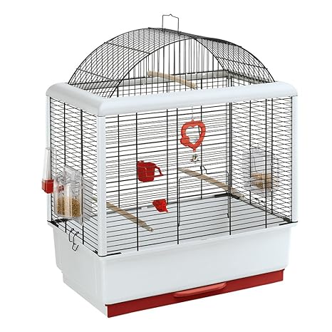 Ferplast Palladio 3 Cage à Oiseaux Noir 49 X 30 X 64 Cm