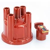 Ignition Distributor Cap D604604, for Select Volkswagen Models as Beetle Squareback Fastback, 4 Cylinder Ignition Module Replacement Automotive Accessories by KeeRoarin