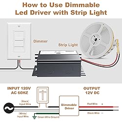 12V Dimmable LED Driver, 60W Triac ELV/MLV LED