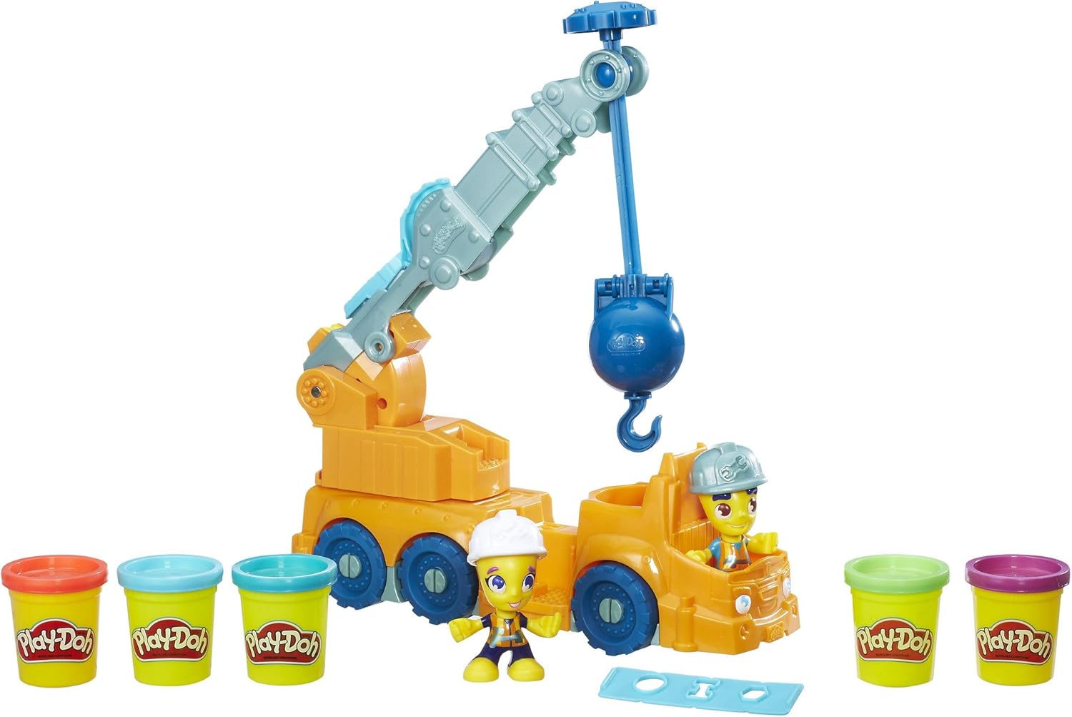 play doh wheels crane