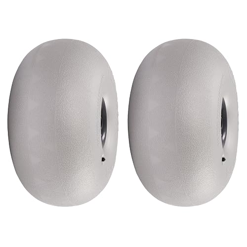 2-Pack Beach Balloon Wheels - 10 Inch Inflatable Sand Tires For Kayak Dollies & Carts
