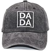 MANMESH HATT New Dad Gifts, Funny Dada Hats for Men, Vintage Washed Distressed Embroidered Daddy Baseball Cap