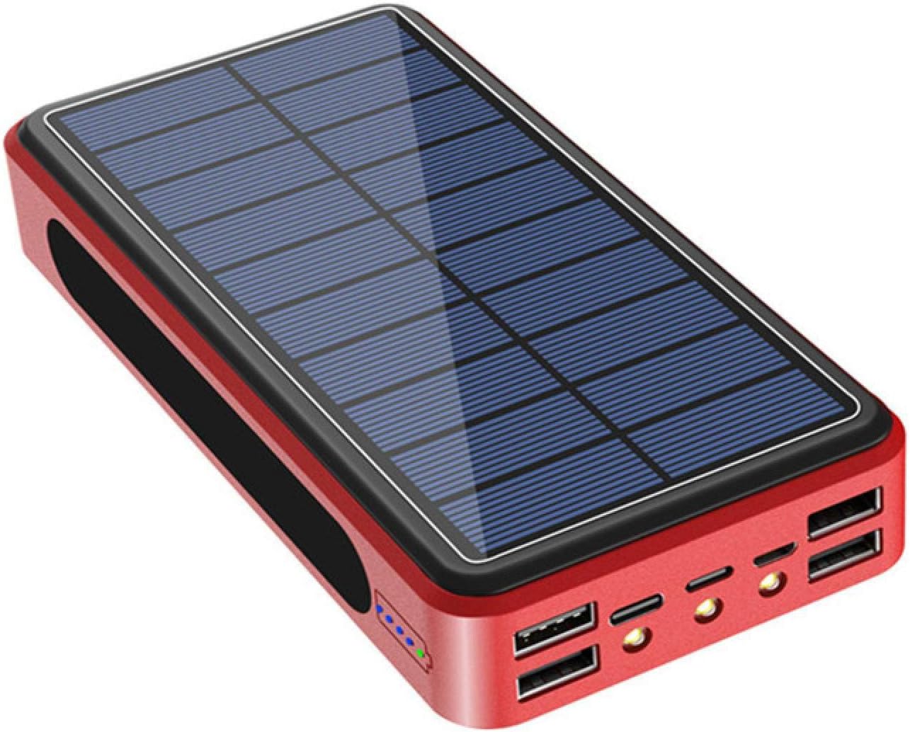 xiaoxioaguo Solar Power Bank 4USB Portable Travel Solar Panel