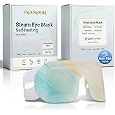 16 Packs Self Heating Steam Eye Masks: Disposable Moist Warm Compress for Dry Eyes, Fsa Eligible Hsa Eye Strain, Stye & Stress Relief – No Microwave Needed for Relax, Travel, Sleep & Spa, Unscented