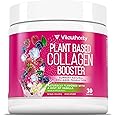 Vitauthority Vegan Collagen Powder for Women - Plant Based Collagen Supplement for Women with Proprietary Vegan Hair Skin and Nails Vitamins - Vegetarian Collagen Powder with Hyaluronic Acid