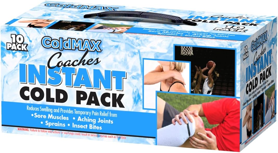 Coldmax Coaches Instant Cold Pack (10/pack)