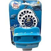 WARM FUZZY Shark 3D Viewfinder | 3 Reels &amp; 21 HD 3D Images | Dive Deep with 21 Vivid HD Shark 3D Images on 3 Reels | Ocean-Loving Kids, Classrooms | Warm Fuzzy Toys