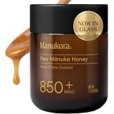 Manukora Raw Manuka Honey MGO 850+ Non-GMO Immune &amp; Digestive Support 500g | New Zealand Honey, B-Corp Certified, Monofloral, 3rd Party Tested, Glyphosate Residue-free, Traceable Hive-to-Hand