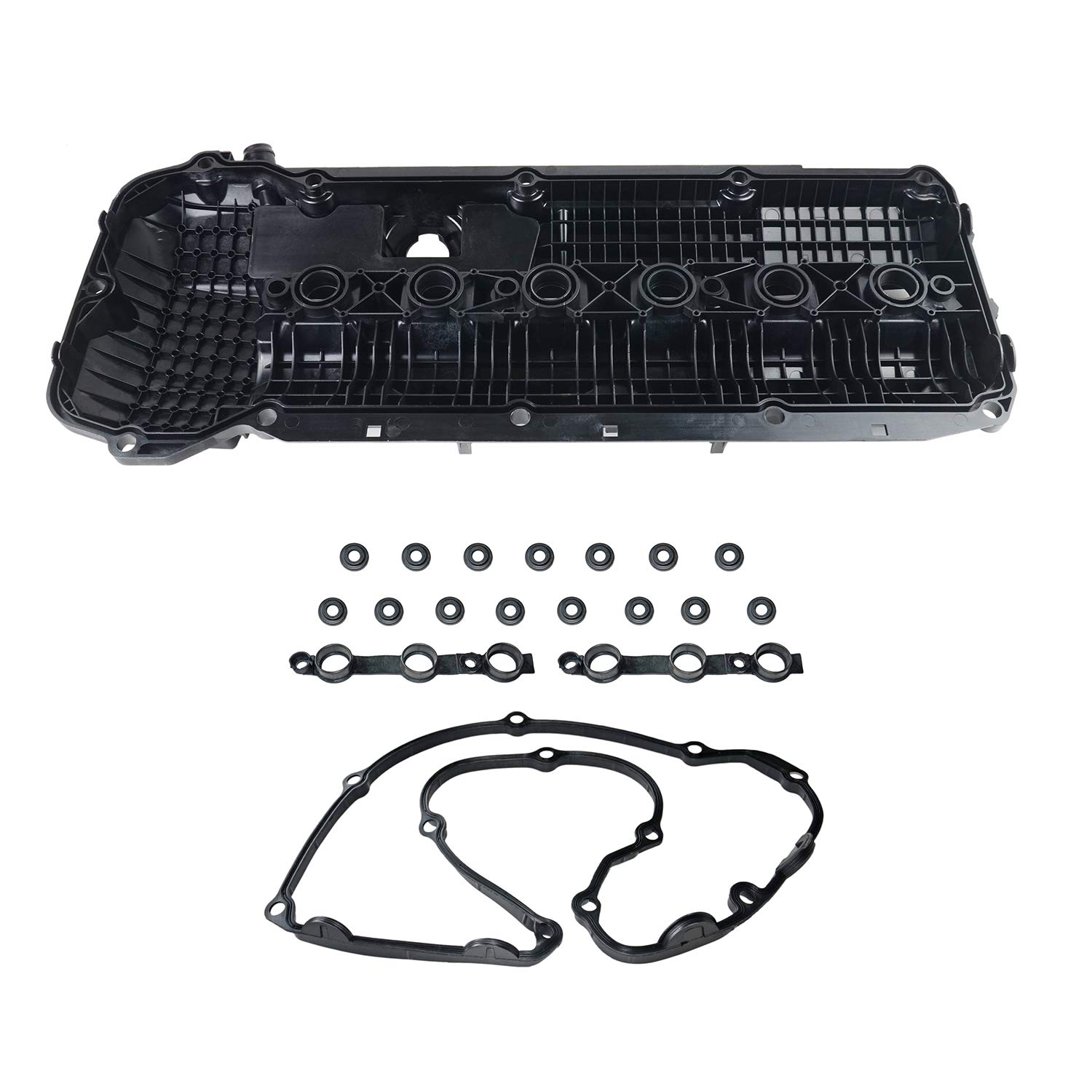 Engine Valve Cover w/Gasket 11121432928 for E46 E39 E53 325xi 325i 330i