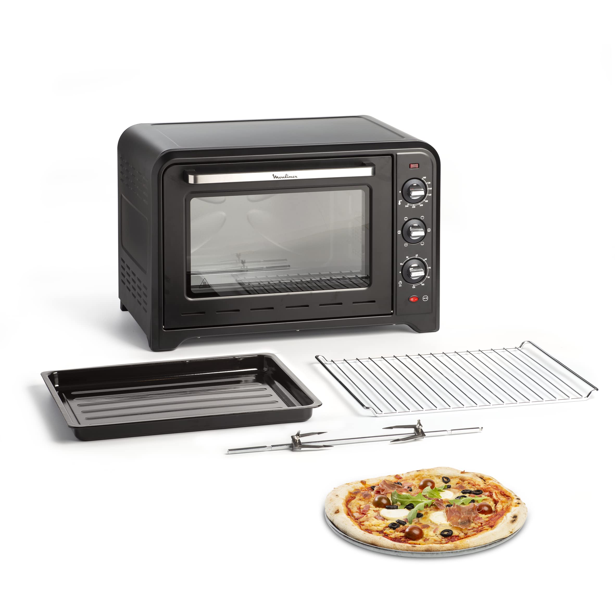 Moulinex Optimo 60l ox495 Oven (Medium, Electric Oven, 60 L, 2200 W, 60 L, 100-240 °C)