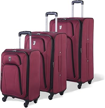 atlantic 3 piece luggage set