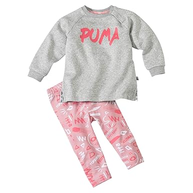 light grey puma tracksuit