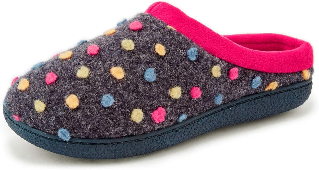 Cotton Traders Womens Spot Mule Slippers Amazon.co.uk Shoes & Bags