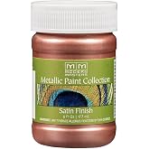 Modern Masters ME79006 Metallic Paint Collection, Satin Water-Based Decorative Metallic Paint, Rose Gold, 6 Oz.