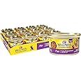 Wellness Complete Health Pate Adult Wet Cat Food, Natural, Protein-Rich, Grain Free, 3 Ounce, 24 Pack, (Turkey & Salmon)
