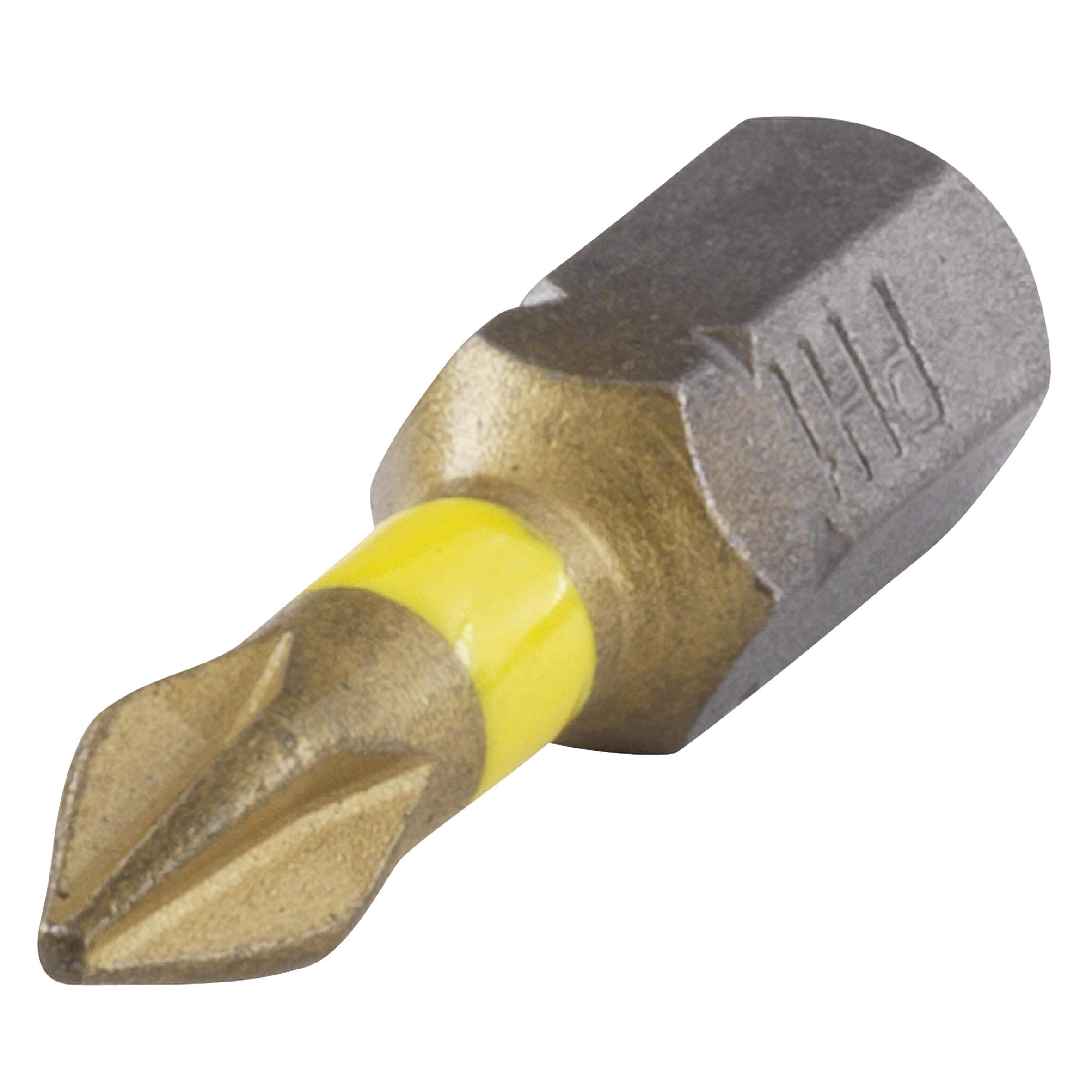 wolfcraft Torsion TiN Bits, Crosshead (PH 2) I 1323000 I Torsion TiN bits in various sizes