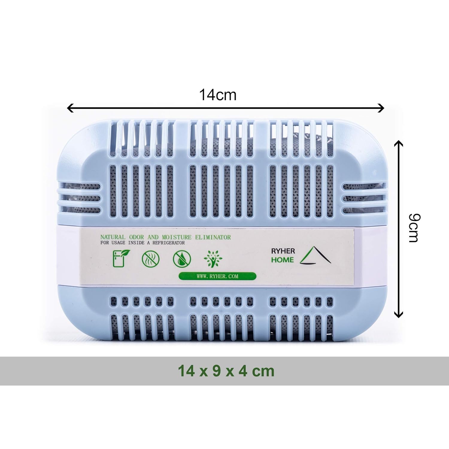 Ryher Absorbe y Elimina olores del frigorífico - Ambientador y ...