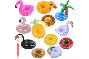 Kleeblatt Pool Drink Floaties, Inflatable Drink Holders Floating Cup Holders Drink Floats for Pool Party
