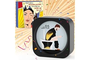 JODUY Gag Gifts for Men Stocking Stuffers - Christmas Funny Toilet Sand Timer Gift, Gifts for Dad Fun Cool Birthday White Elephant Gifts for Men Dad Him Husband Boyfriend Who Have Everything