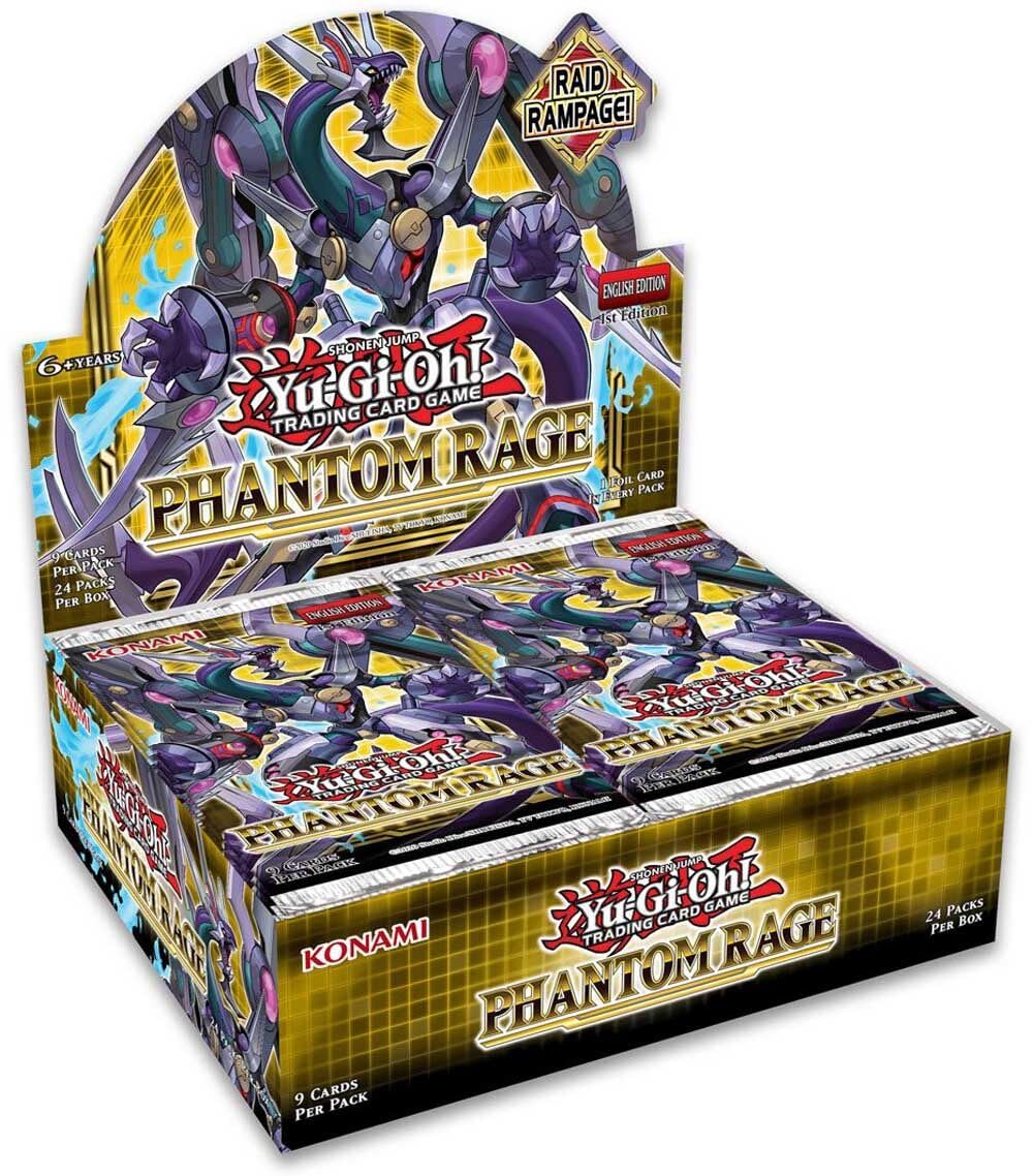 yu-gi-oh KONPHRA Phantom Rage Booster Pack