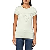 Guess Womens Ss Triangle Ombre R3 Tee