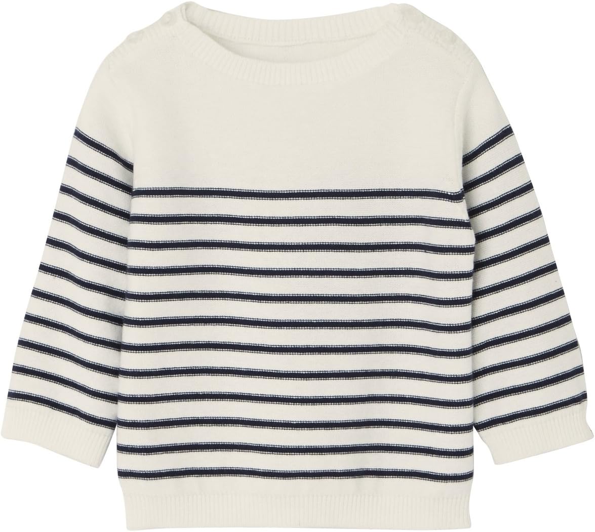 VERTBAUDET Baby Boys' Sailor-Type Jumper, in Purl Stitch Knit