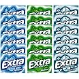 Extrra Sugar Free Chewing Gum, Mint Variety Pack, 15 Sticks (Pack of 18)