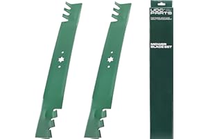 UDC Parts Gator Mulching Blades 742-04290-X 46 Inch / 2 Pack/Fits Cub Cadet, MTD, Troy Bilt, Craftsman Replaces OEM no. 942-04290-X 942-04290 942-04290A 942-04244A XT1 ZT1 LT46 LTX 1045 1046 RZT-L46